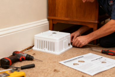 嘉兴市白蚂蚁办公室家庭装修前预防处理现场